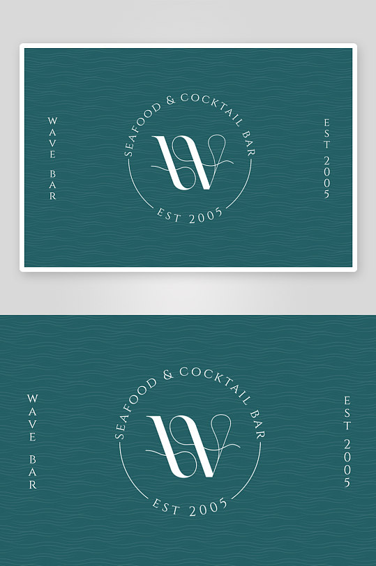 创意简约名片模板-众图网