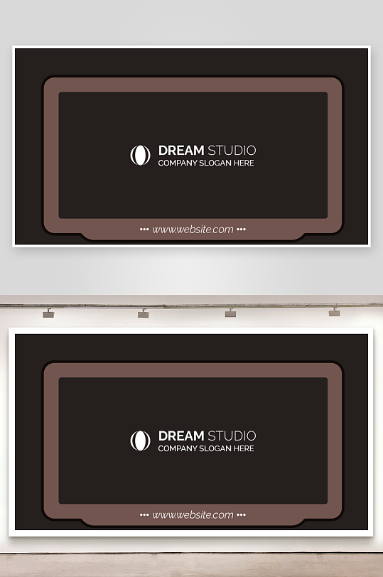 创意简约名片模板-众图网