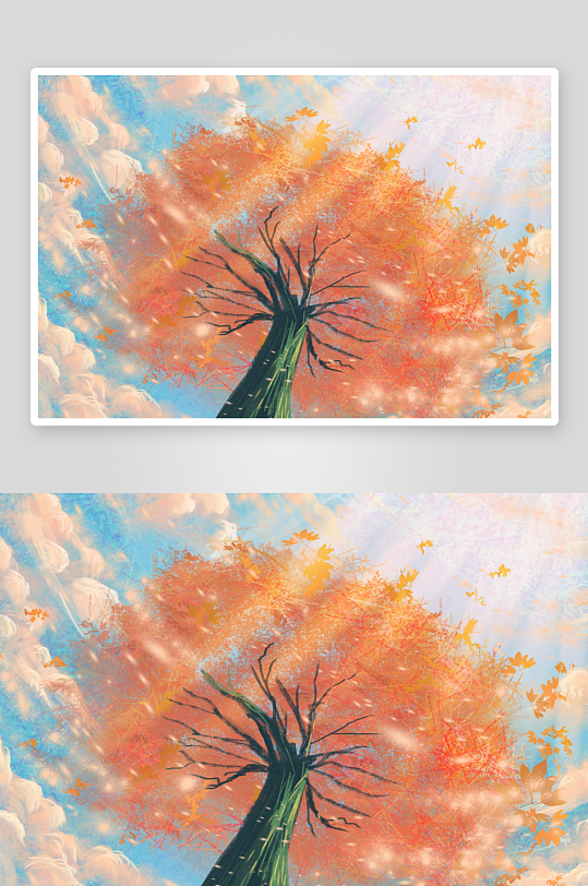 中式风景画装饰画-众图网