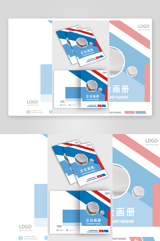 企业画册封面产品宣传画册设计-众图网