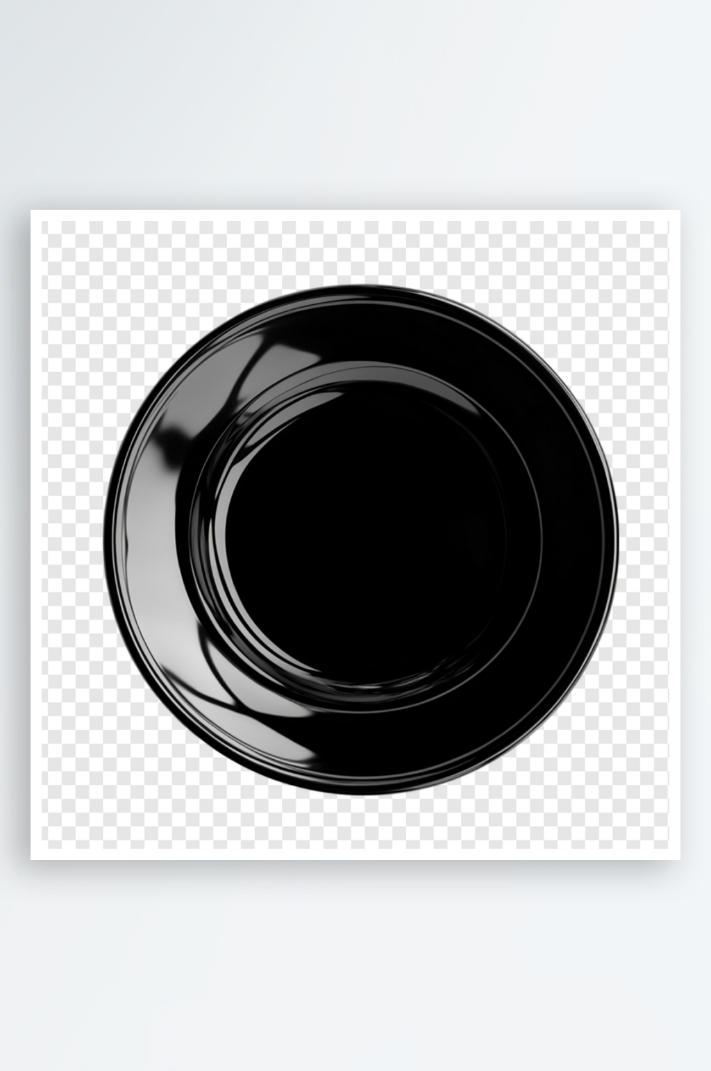 简约现代餐盘盘子免抠PNG元素素材