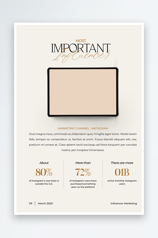 现代黑金杂志画册电子PSD模版-众图网