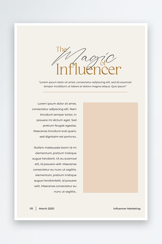 现代黑金杂志画册电子PSD模版-众图网