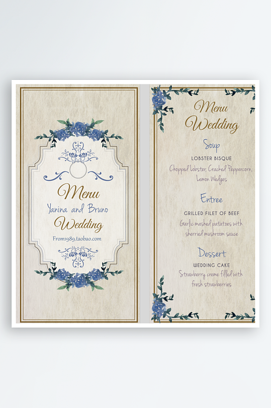 点餐单模板设计图-众图网