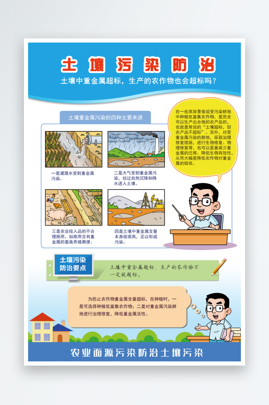 最新原创乡村治理宣传海报素材
