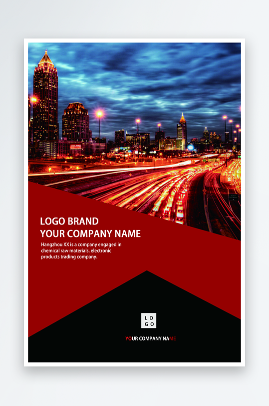 创意简约作品封面设计-众图网