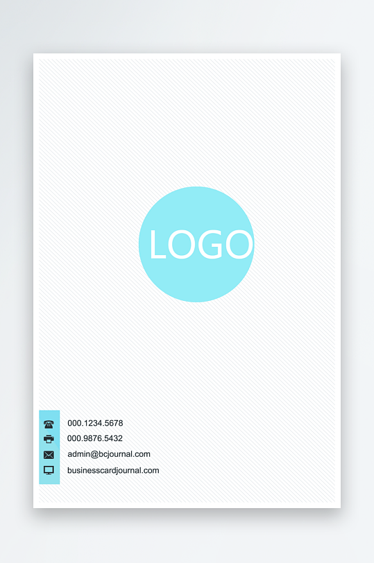 创意简约作品封面设计-众图网