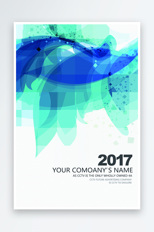 创意简约作品封面设计-众图网