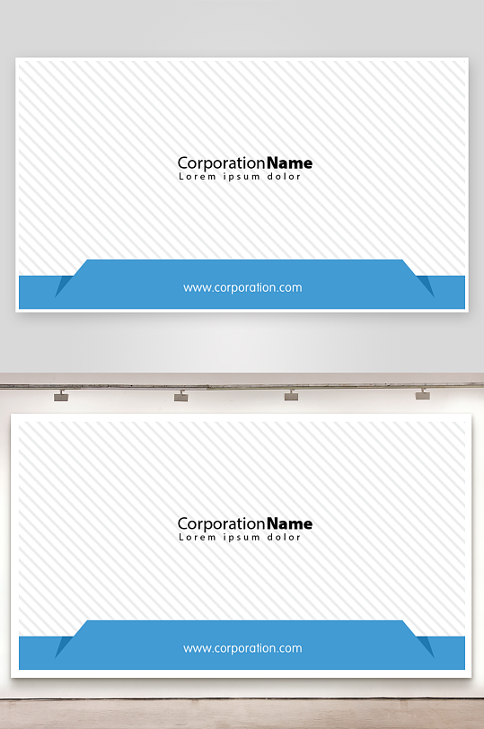 名片设计原创模板图-众图网