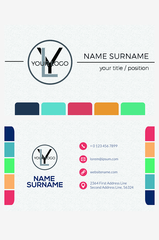 各类名片设计原创模板图-众图网