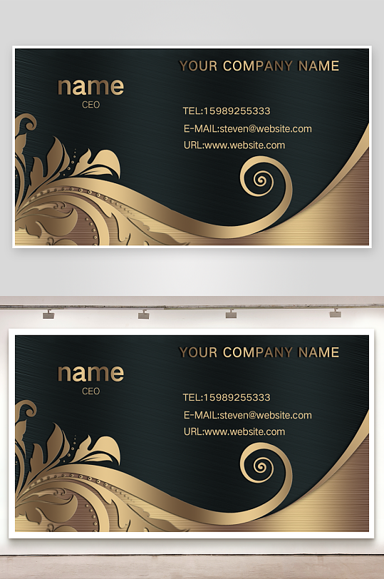 各类名片设计原创模板图-众图网