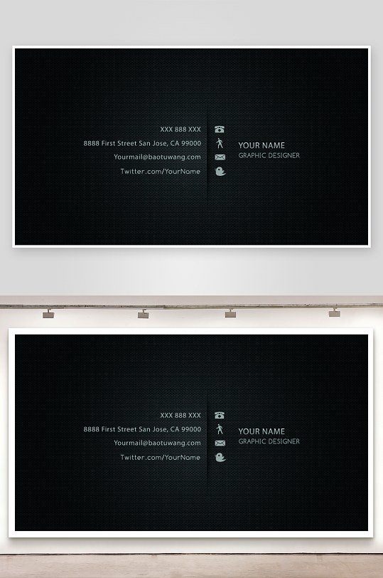 各类名片设计原创模板图-众图网