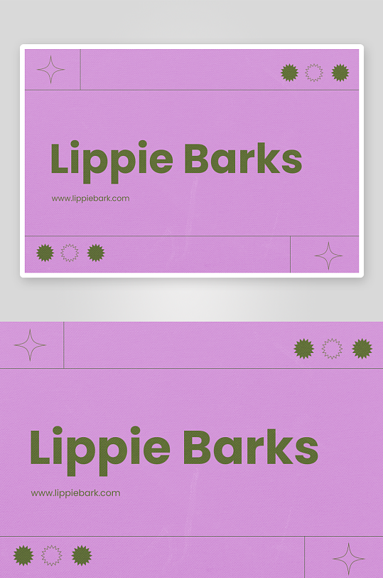 简约现代抽象卡片名片PSD设计素材-众图网