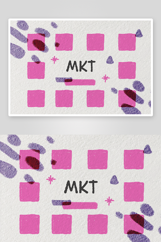 简约现代抽象卡片名片PSD设计素材-众图网