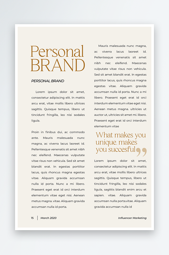 现代黑金杂志画册电子PSD模版-众图网