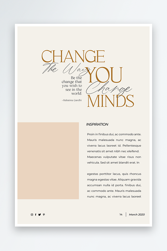 现代黑金杂志画册电子PSD模版-众图网