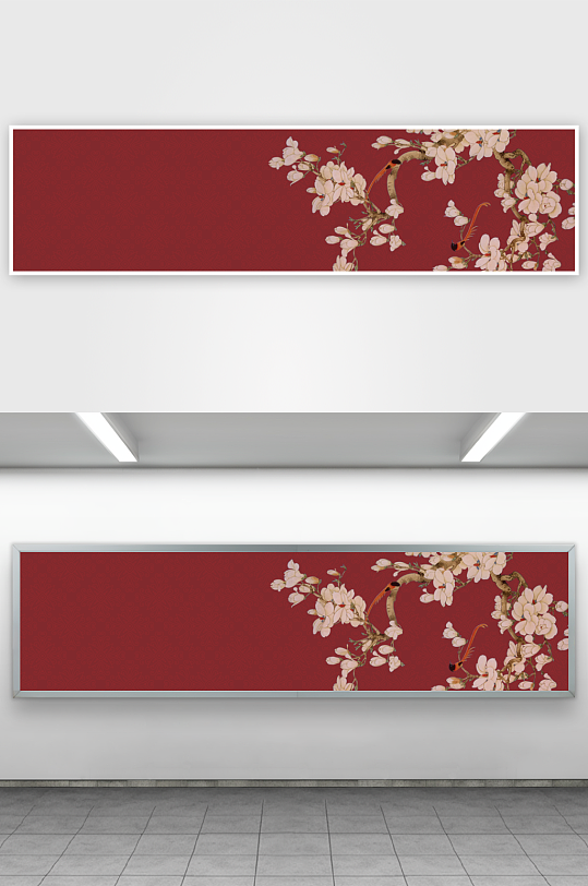 水墨风景画装饰画图片素材-众图网