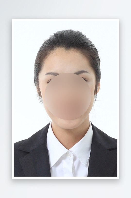 證件照工作證素材模板