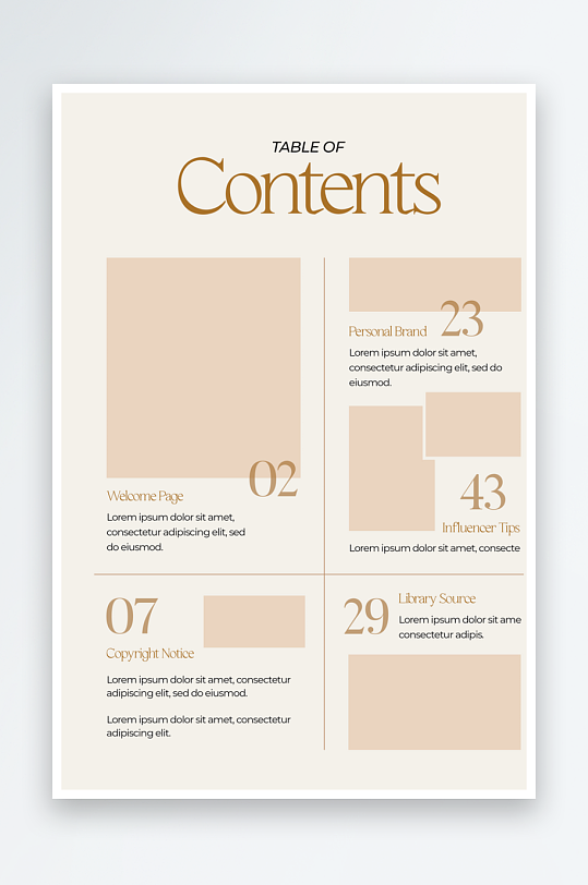 现代黑金杂志画册电子PSD模版-众图网