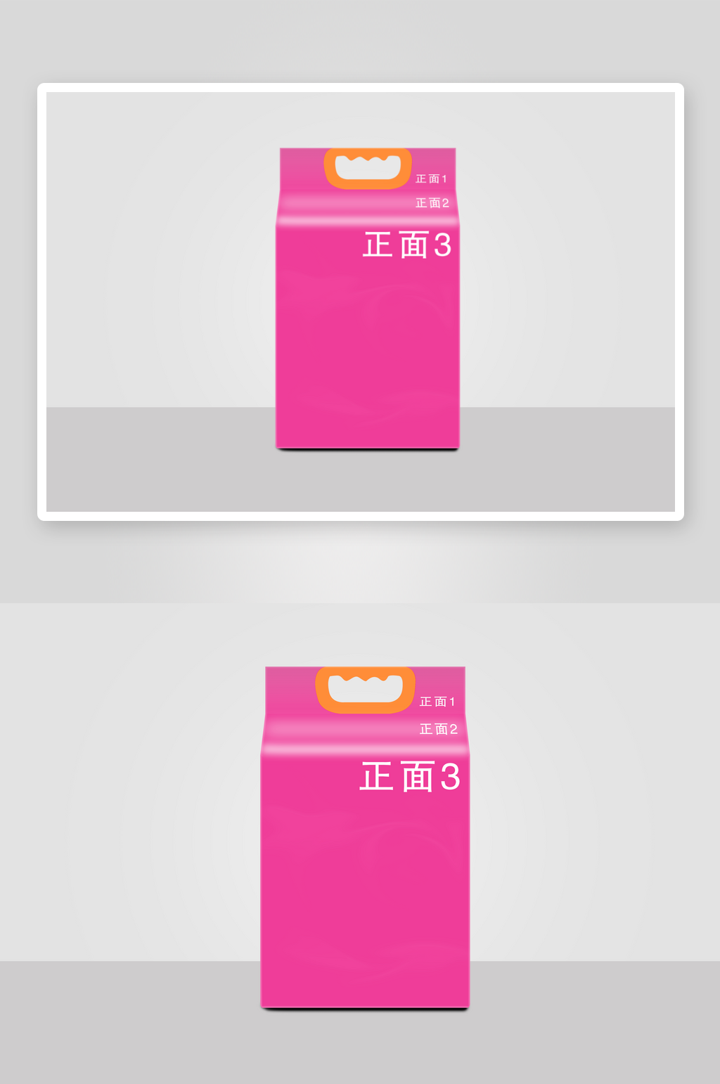 大米包装样机模板素材
