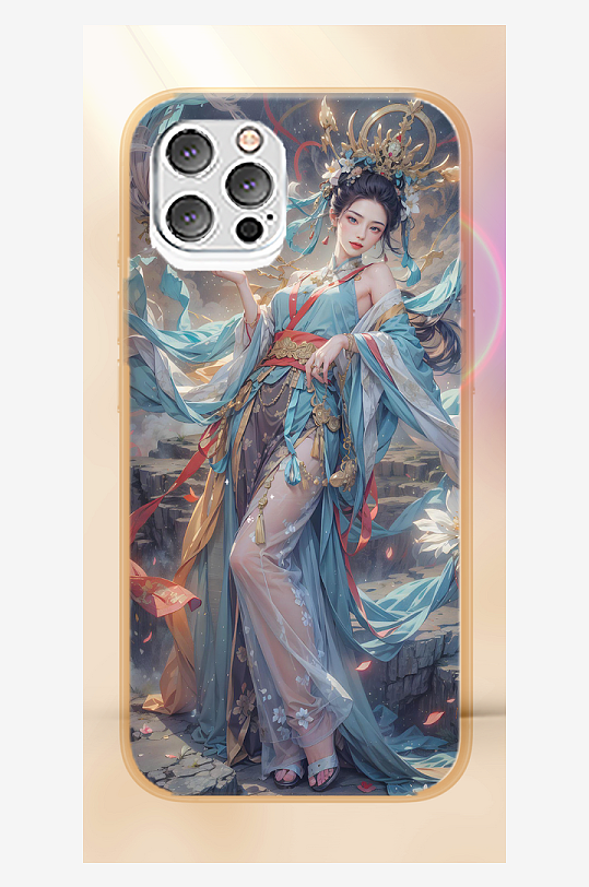 古風(fēng)人物手機(jī)殼設(shè)計(jì)