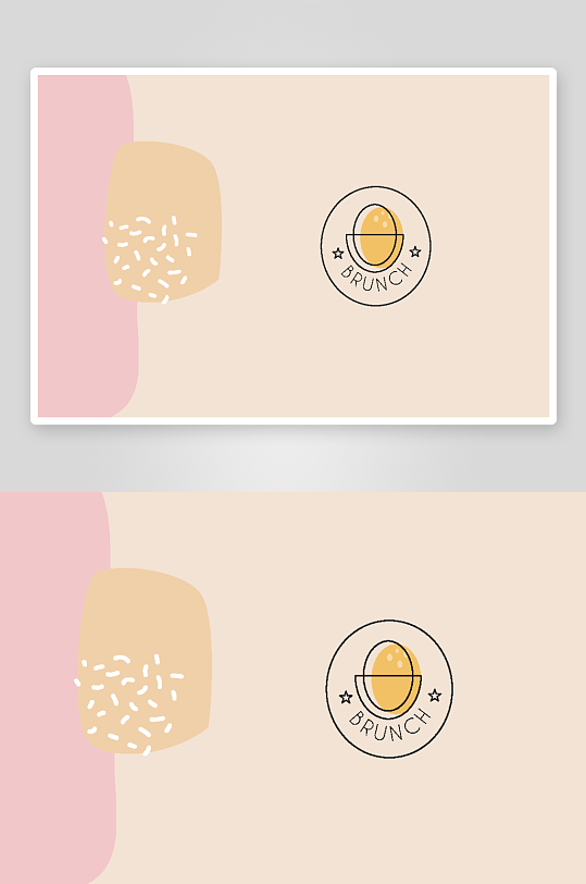 简约小清晰矢量企业个人通用名片-众图网