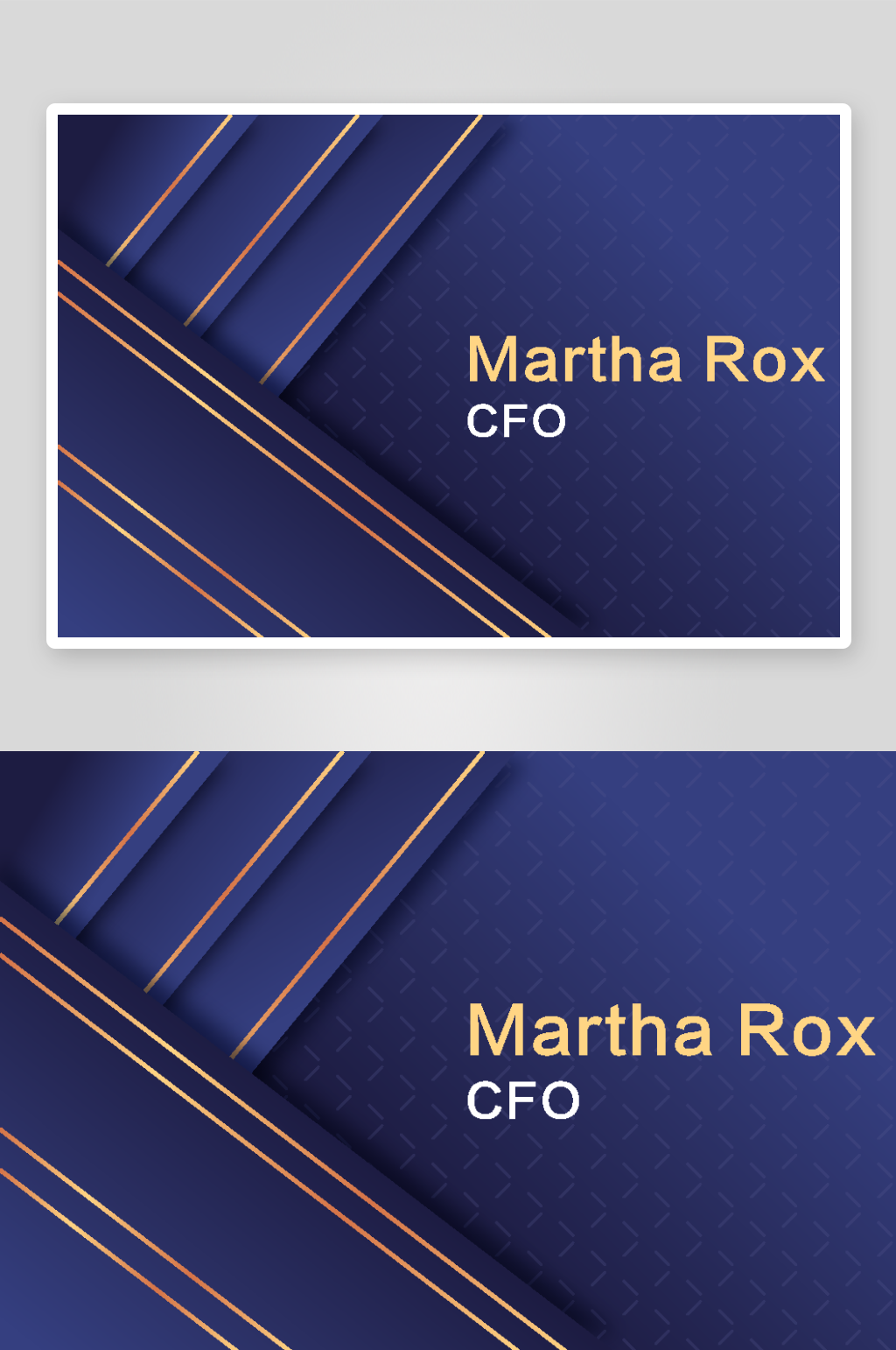 简约矢量企业个人通用名片素材