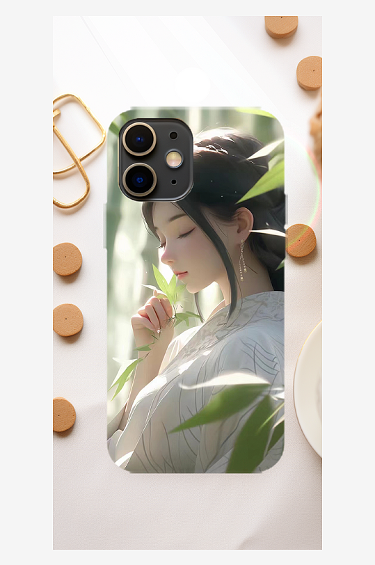 古風(fēng)人物手機(jī)殼圖案設(shè)計(jì)