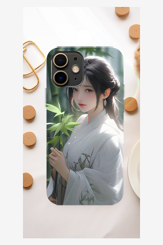 古風(fēng)人物手機(jī)殼圖案設(shè)計(jì)