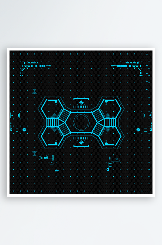 科技空间粒子矢量背景