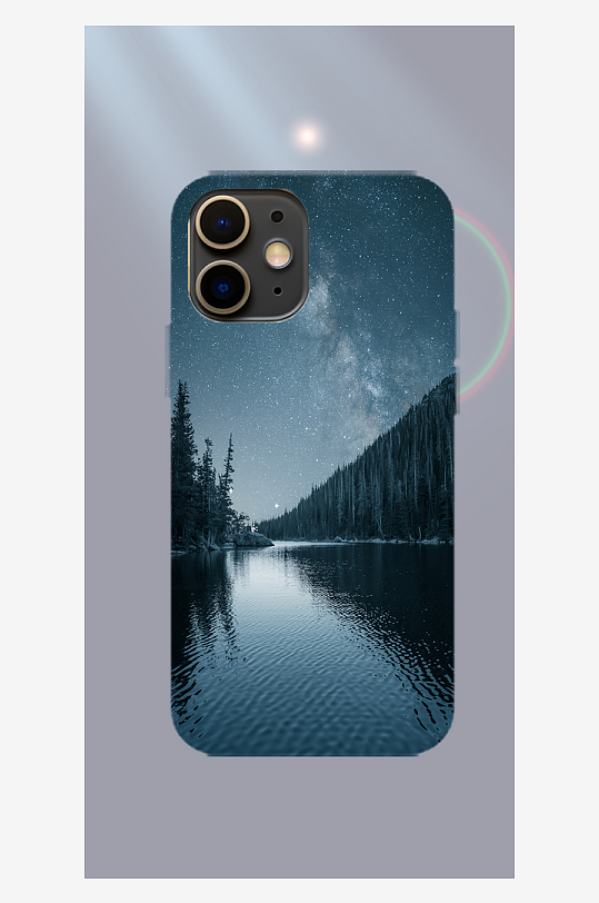 美丽风景图片手机壳设计-众图网