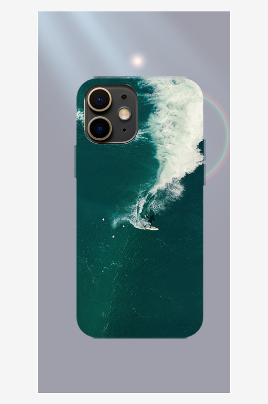 美丽风景图片手机壳设计-众图网