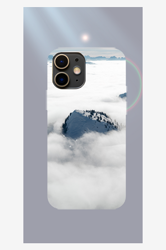 美丽风景图片手机壳设计-众图网