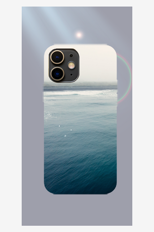 美丽风景图片手机壳设计-众图网