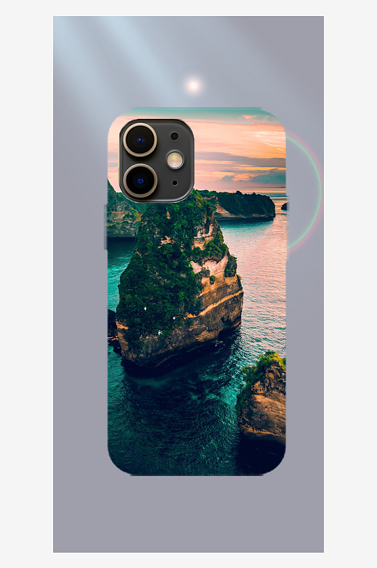 美丽风景图片手机壳设计-众图网