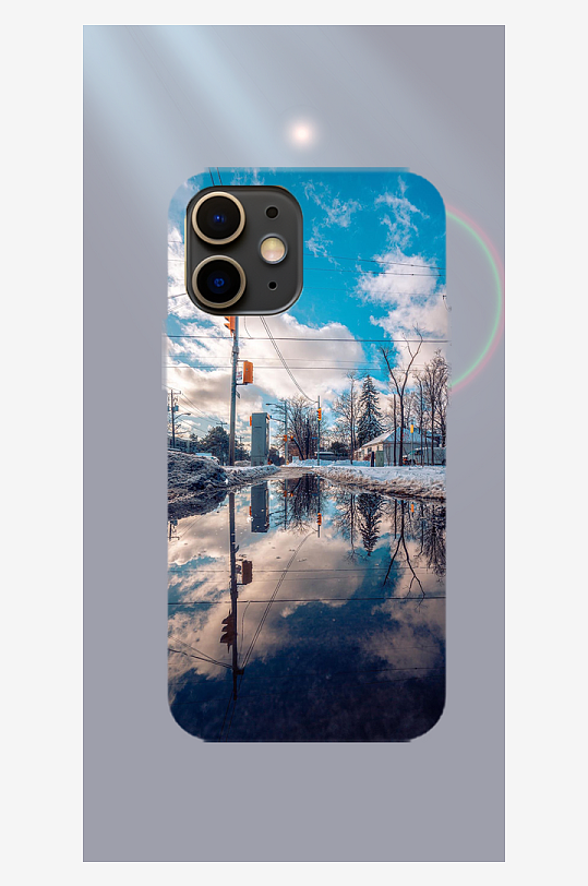 风景图片手机壳设计-众图网