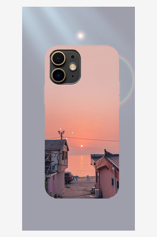 风景图片手机壳设计-众图网