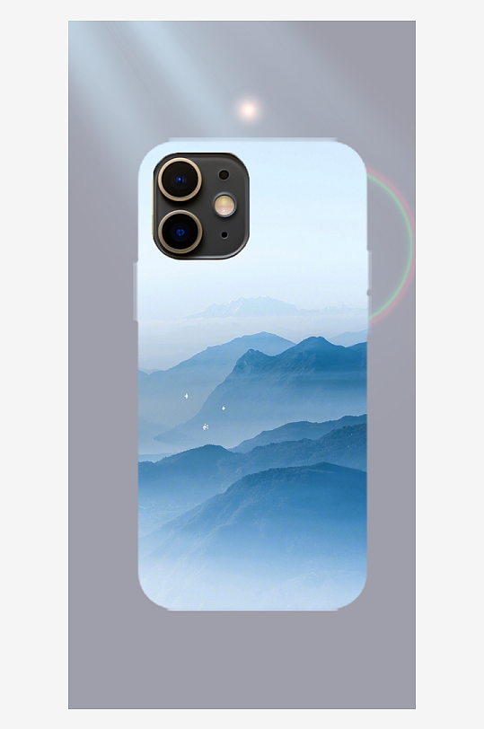 风光风景图片手机壳设计-众图网