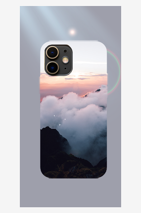 风光风景图片手机壳设计-众图网