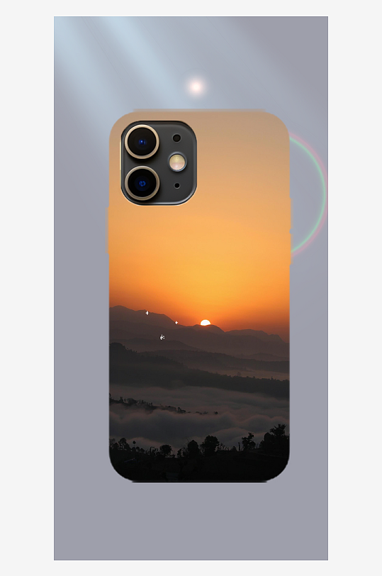 风景图片手机壳设计-众图网