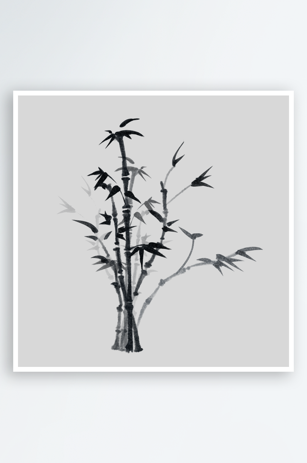 竹子竹叶古风素材素材