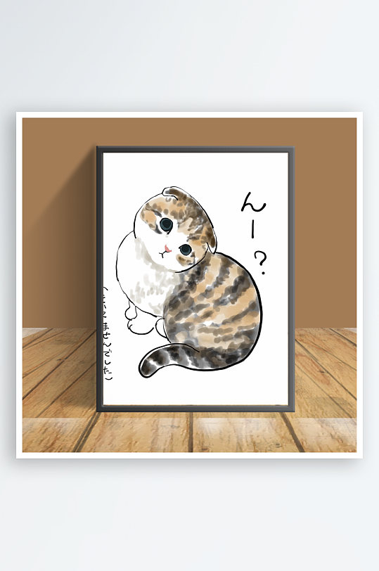 猫咪主题客厅摆件-众图网