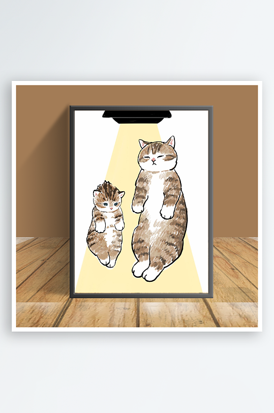 猫咪图片客厅摆件-众图网