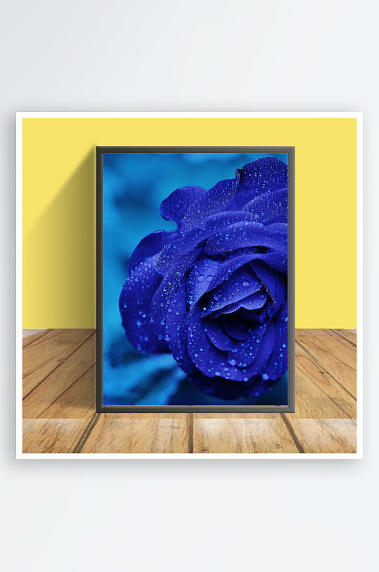 美丽花朵图案客厅摆件设计-众图网