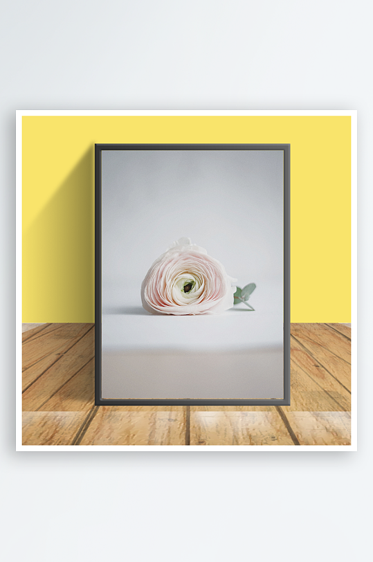 美丽花朵图案客厅摆件设计-众图网