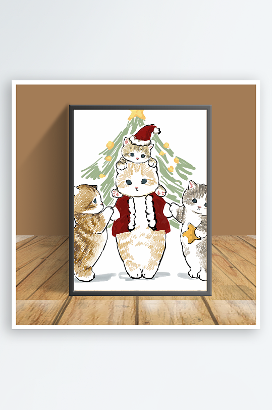 猫咪图片客厅摆件-众图网