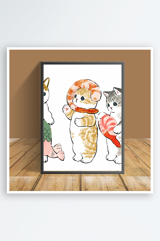 猫咪图片客厅摆件-众图网