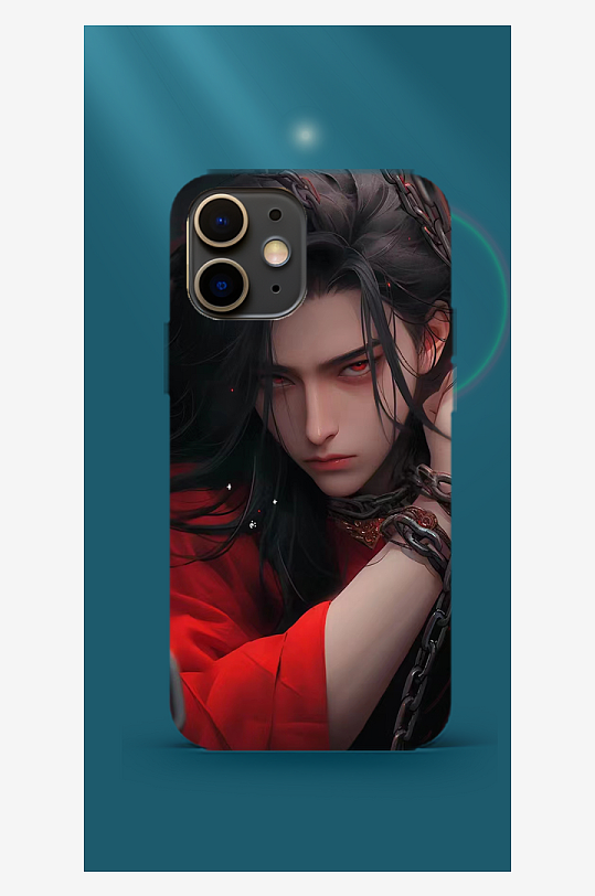 古风人物手机壳设计-众图网