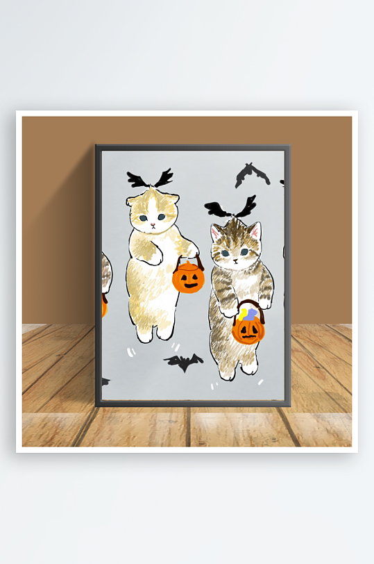 猫咪图片客厅摆件-众图网