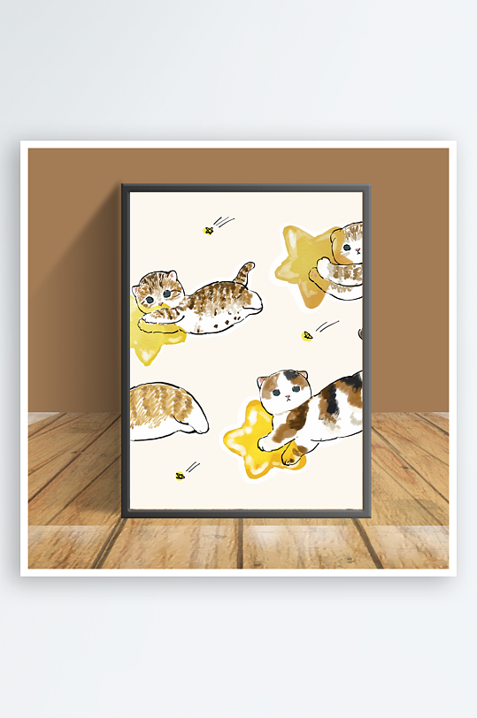 猫咪图片客厅摆件-众图网